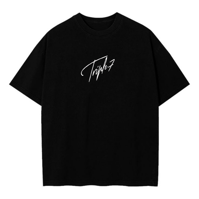 T-SHIRT I AM LUCKY (NOIR)