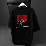 T-SHIRT I AM LUCKY (NOIR)