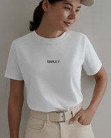 T-SHIRT Triple 7 (blanc)